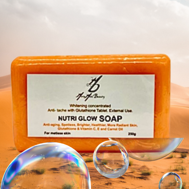 Carrots,Kojic acid,Glutathione Soap!
Nutri glow!For Body&Face! Skin:Fair/Half Caste MMB™