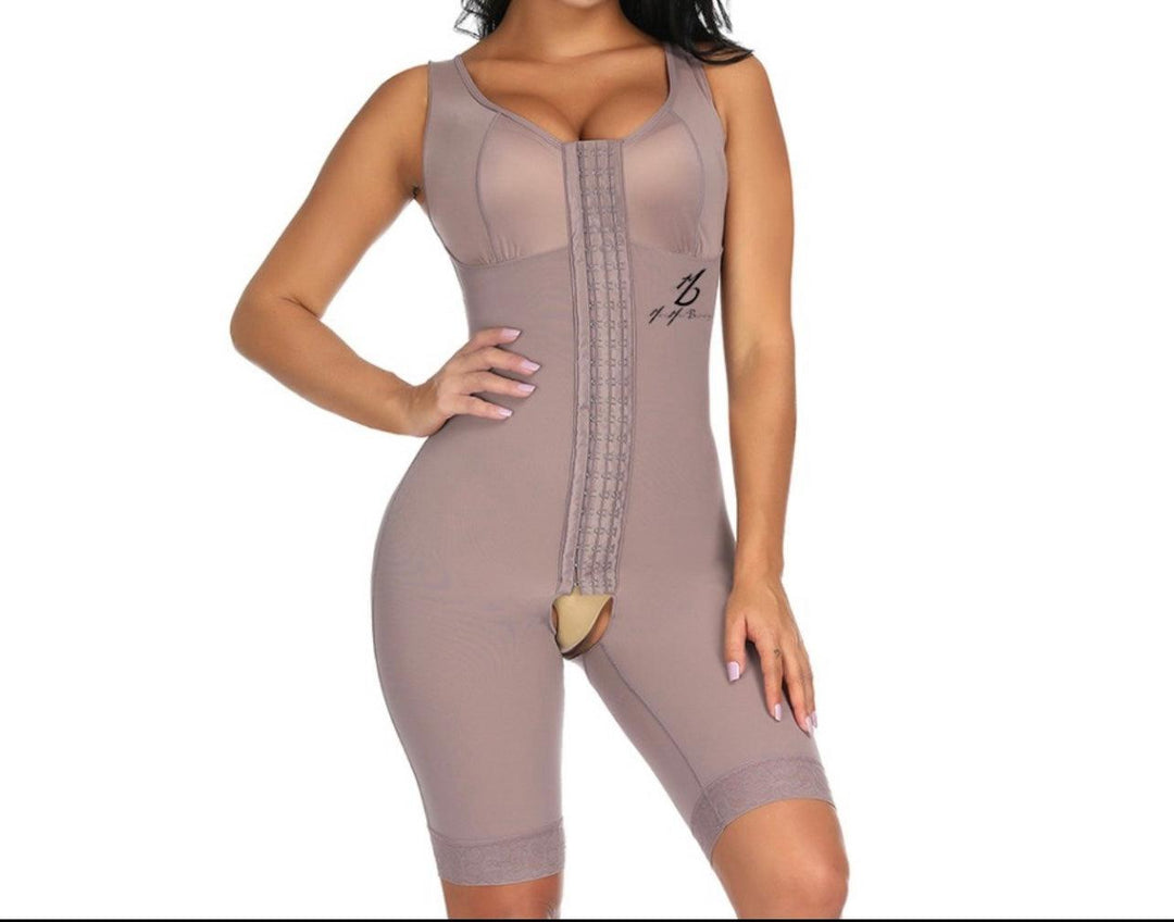 WOMEN FULL BODY SHAPEWEAR BROWN MMB™ - MariaMobilBeauty 